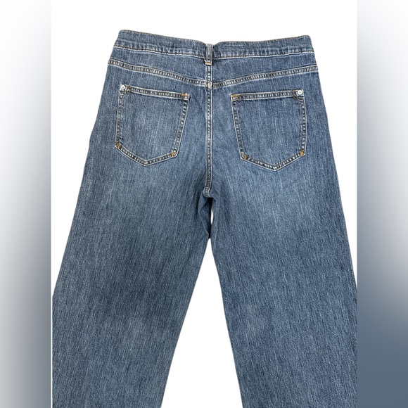 Pilcro Blue Wide Leg Jeans - Picture 5 of 13